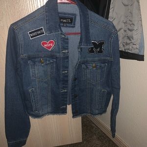 Jean Cropped Jacket